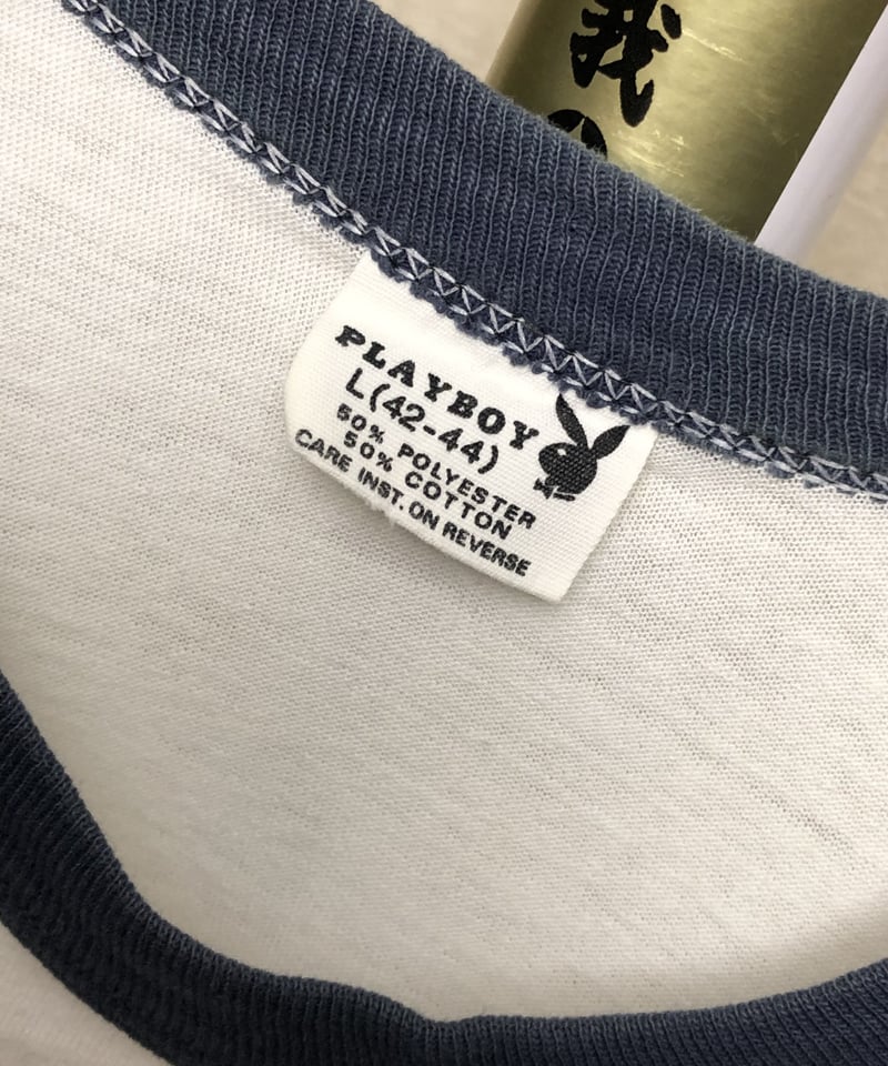 古着PLAYBOY　80年代　Tシャツ USA製 エイティーズU.S.レアTee〉80年代オフィシャルU.S.A.製PLAY BOY