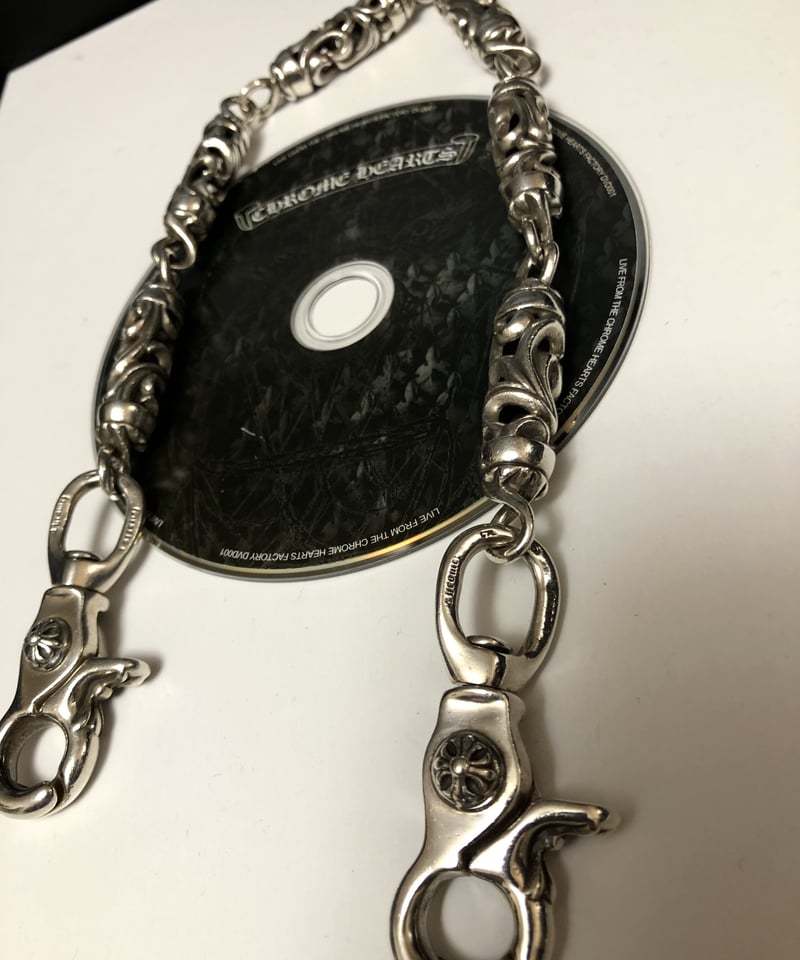 帝王伝統ダブルクリップウォレットチェーン2点同時リリース〉Chrome