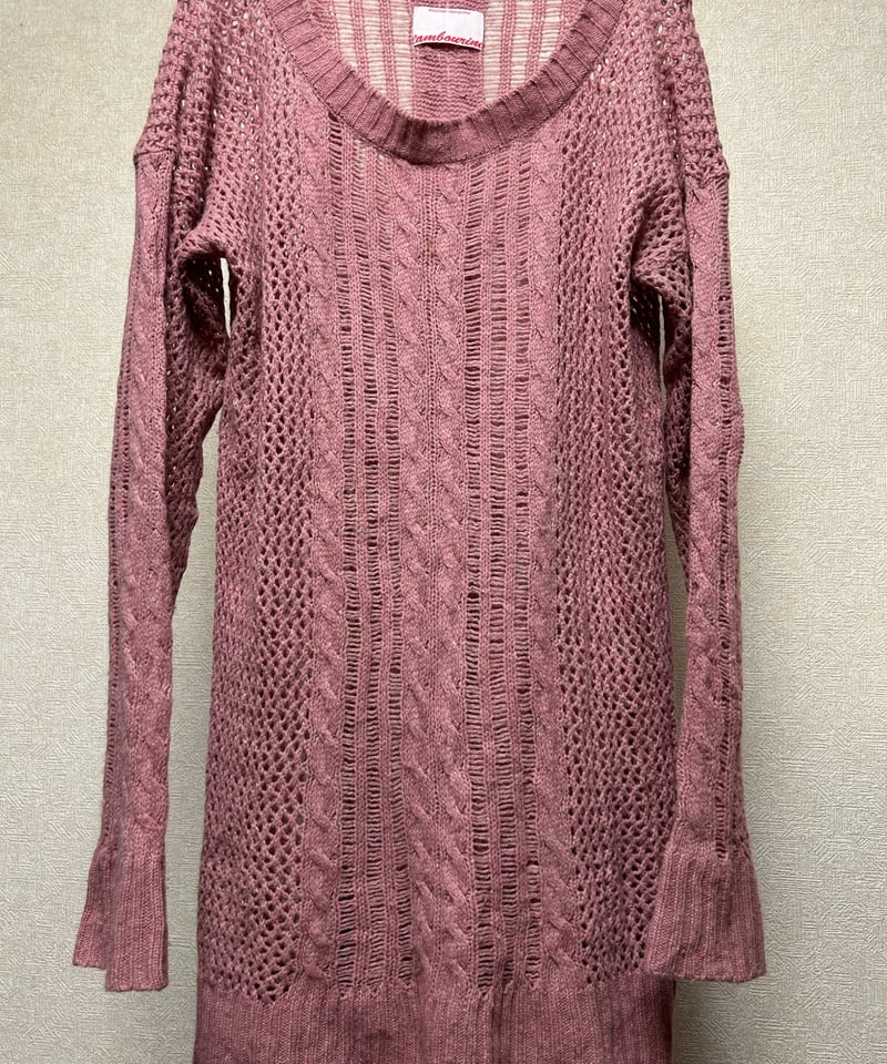 ARCHVE ノゾミイシグロノ ボーダーニット グランジ パンク Y2K ARCHVE ノゾミイシグロノ ボーダーニット グランジ パンク Y2K