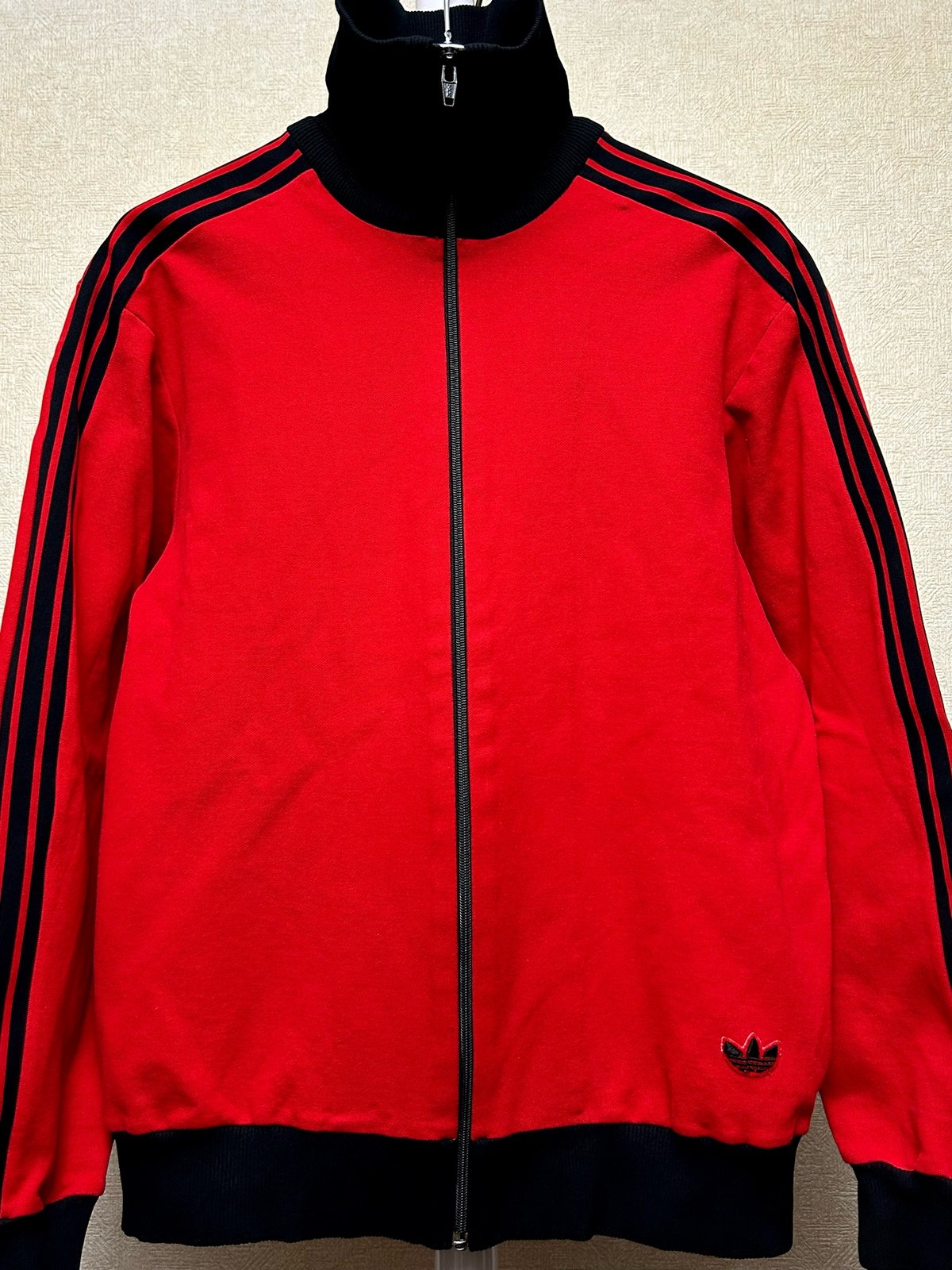 80s　デサント製　old adidas　セットアップ　トレフォイル　ゴールド 80s デサント製 old adidas セットアップ トレフォイル ゴールド