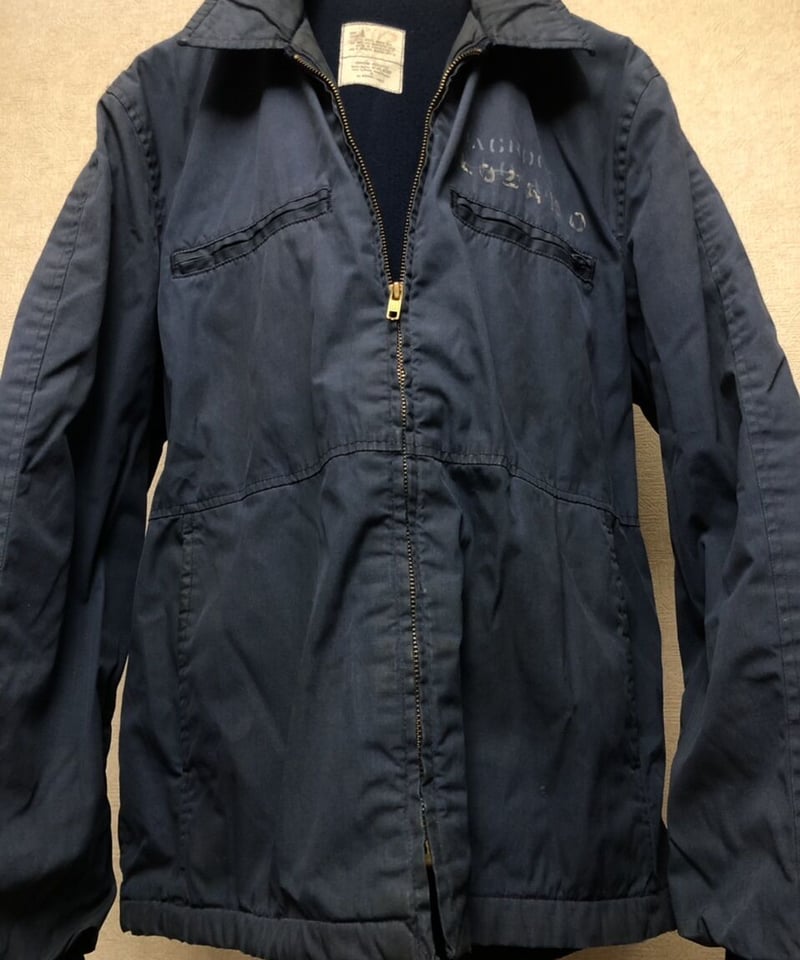 米軍実物エイティーズ黄金サイズステンシル入り〉85年製U.S.NAVY