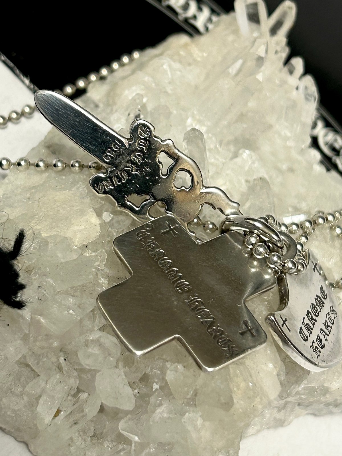 帝王クロムハーツブランドシンボリック伝統ネックレス〉Chrome Hearts