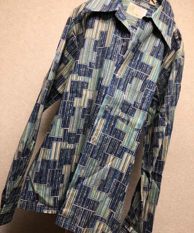 Vintage  70s KINGS ROAD  アロハシャツ SIze L