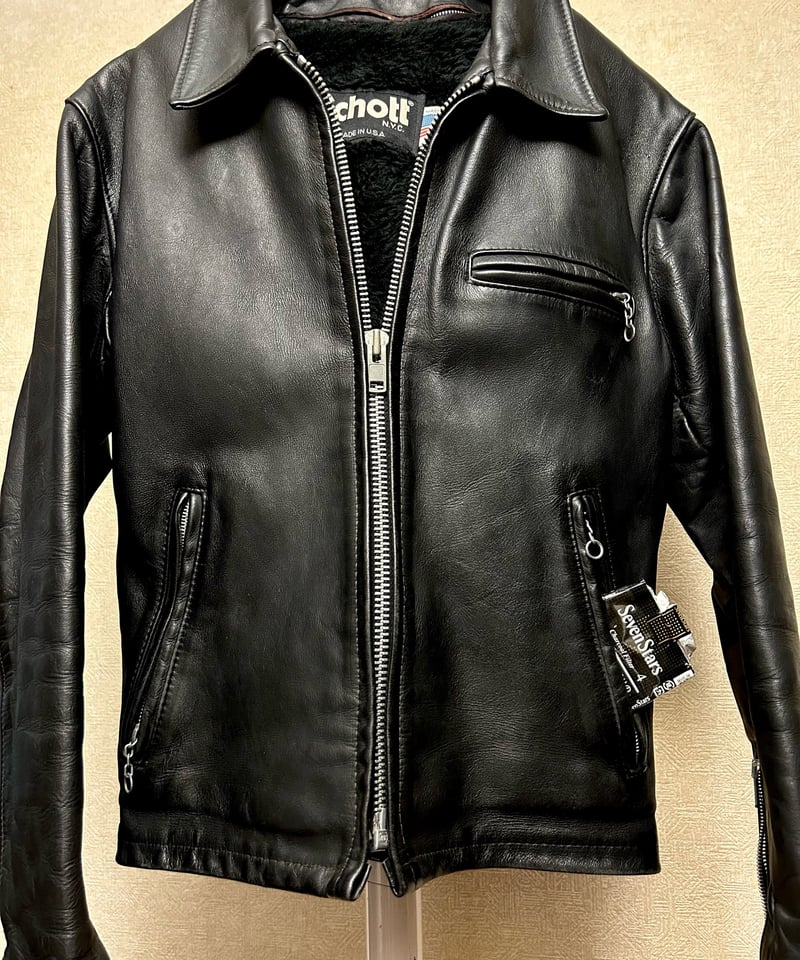 オールドU.S.A.製Schottフルセット美品〉80-90,s U.S.A.製Schott