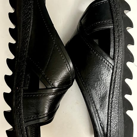 bench サンダル レザー　シャークソール【LL size】 bench(ベンチ) サンダル BENSAN-D COVERED LEATHER SHARK SOLE
