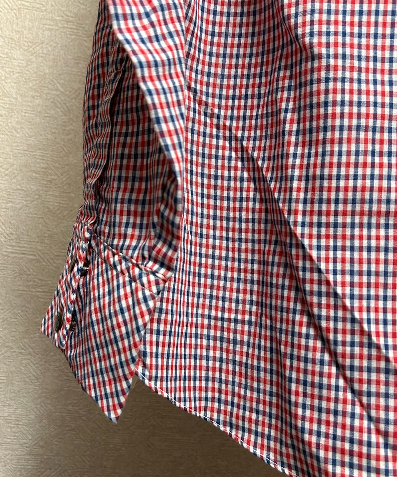 70年代タグU.S.A.製Leeウエスタンシャツ〉70年代レトロタグLee