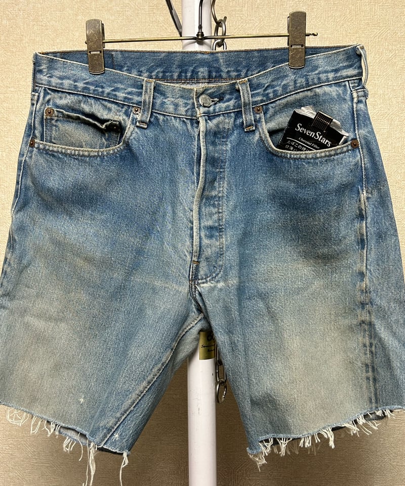 80年代U.S.A.製希少2501赤耳ハーフ仕様〉80年代U.S.A.製Levi
