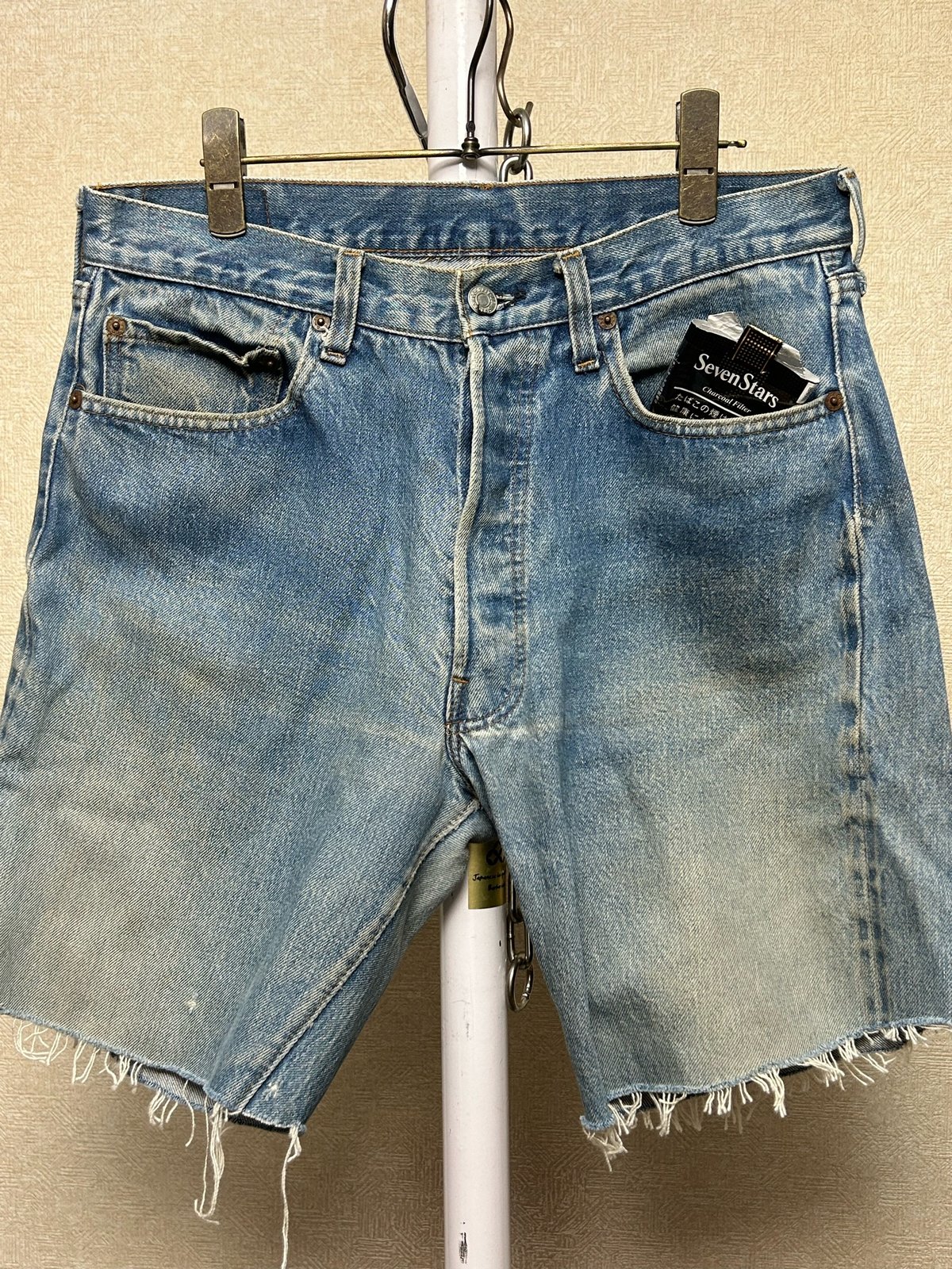 80年代U.S.A.製希少2501赤耳ハーフ仕様〉80年代U.S.A.製Levi's2501