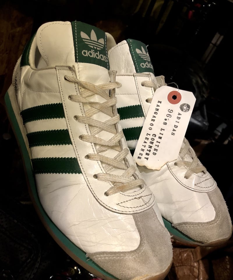 オールドナインティーズ激レア希少カンガルーレザーアッパー〉adidas96