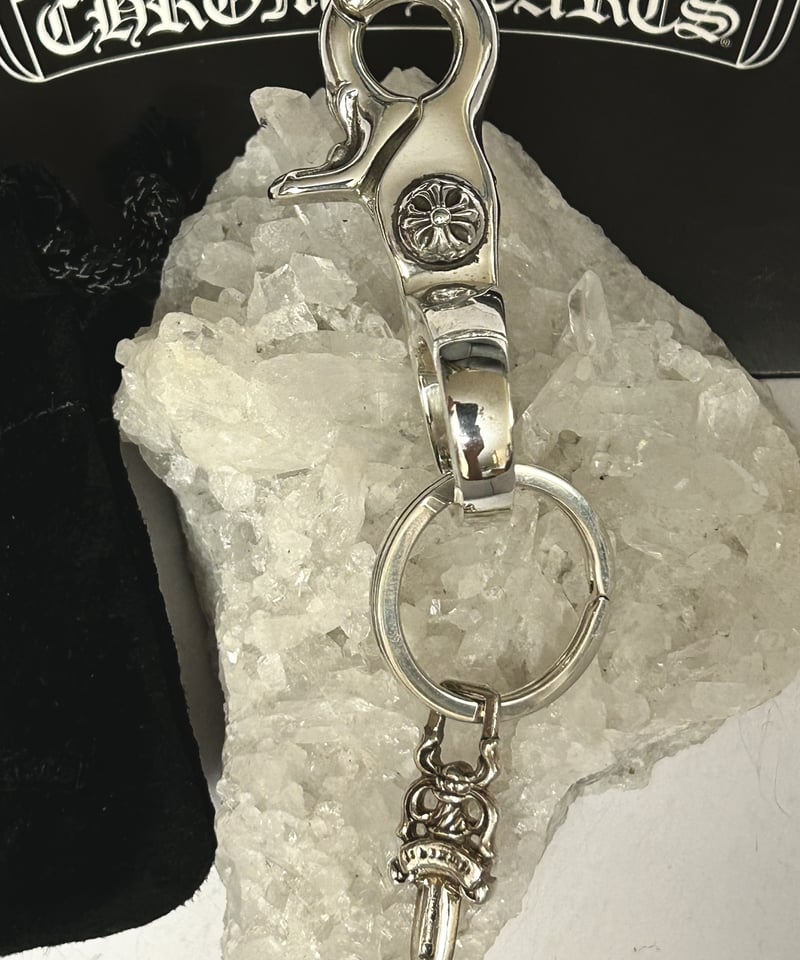【国内正規・匿名配送】CHROME HEARTS シルバー キーリング 国内正規・匿名配送】CHROME HEARTS シルバー キーリング