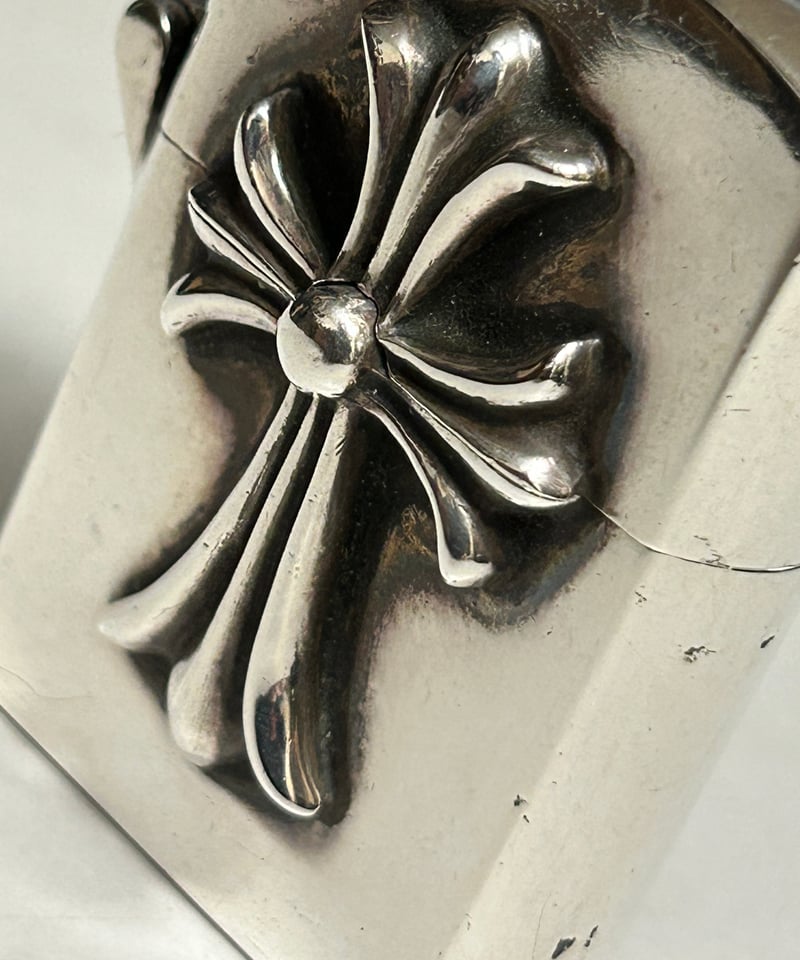 帝王クロムハーツ草創期伝統スターリングシルバーZIPPO〉Chrome Hearts