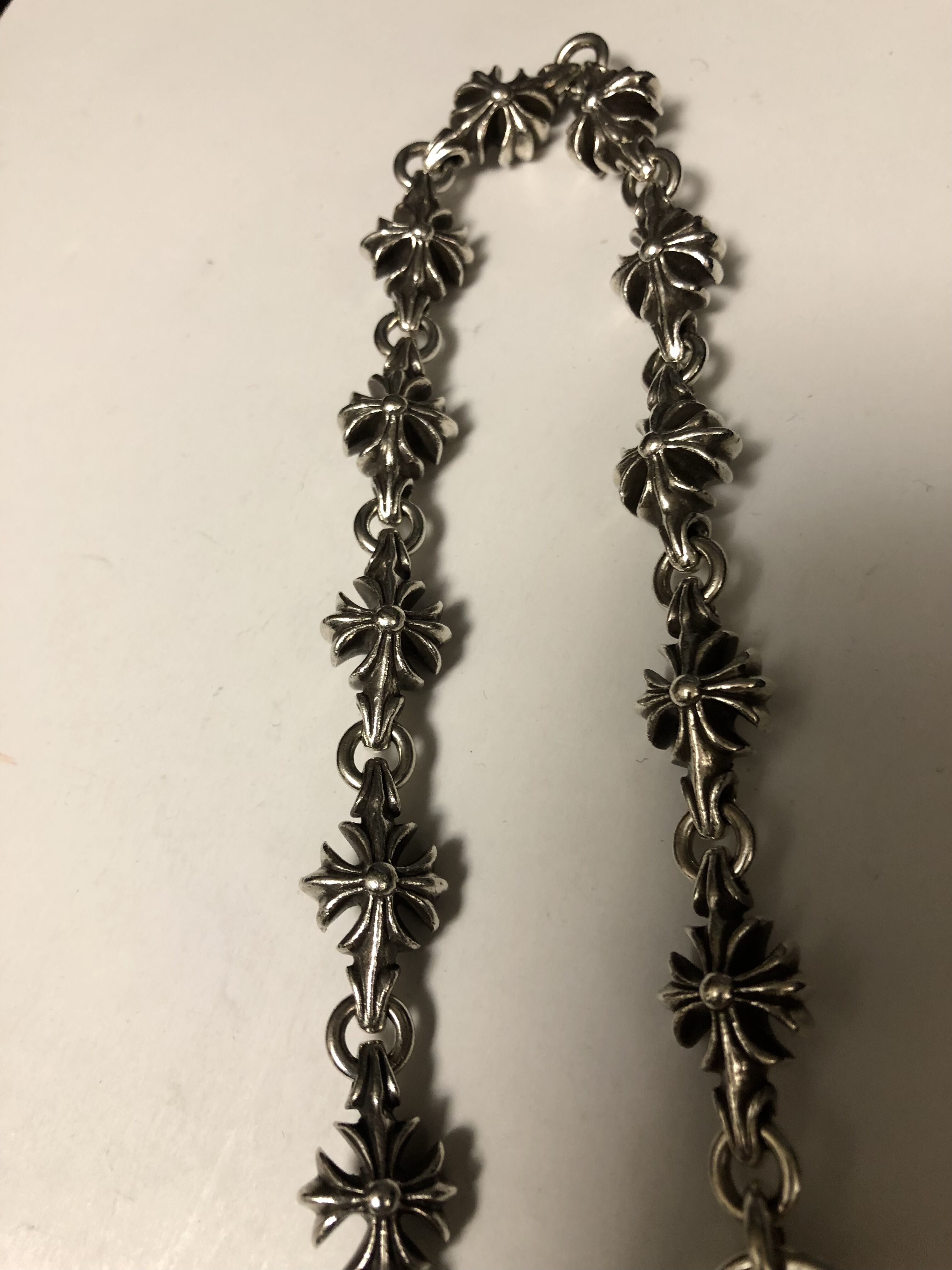 クロムハーツウォレットチェーン〉Chrome Hearts 4C CROSS CUTOUT