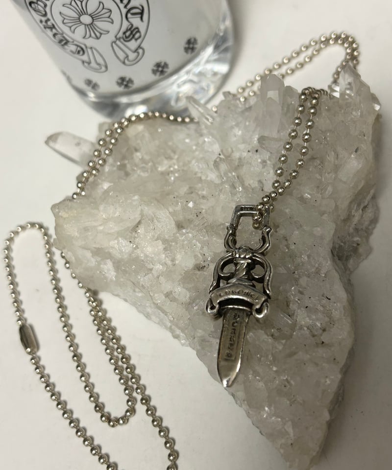 帝王クロムハーツNo.10ダガーネックレス〉Chrome Hearts No.10