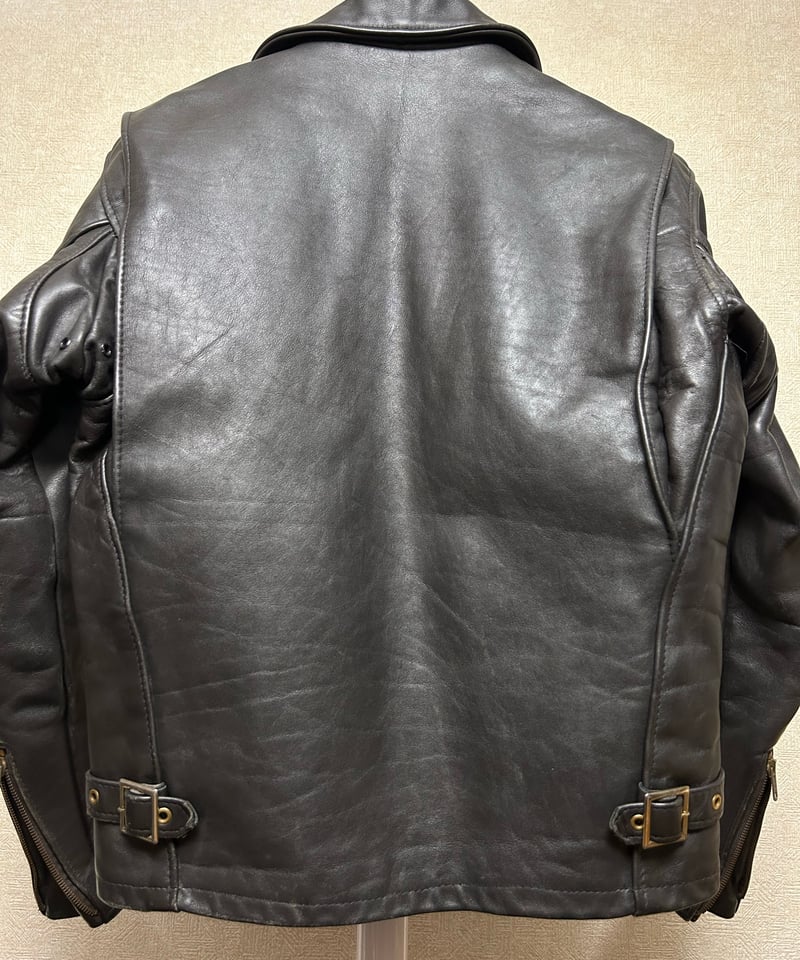 我妻屋12周年スペシャルレザー希少チョコレートブラウン〉オールド