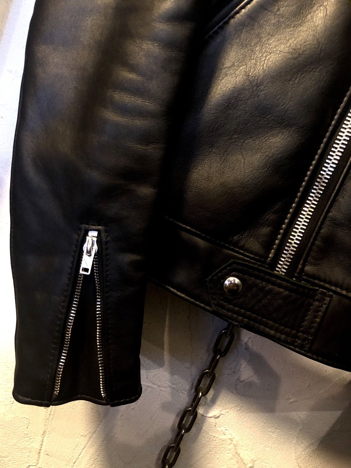 Real Leather Lightning ライダース ゴールデンサイズ36 8001000818772_1.jpg?v=