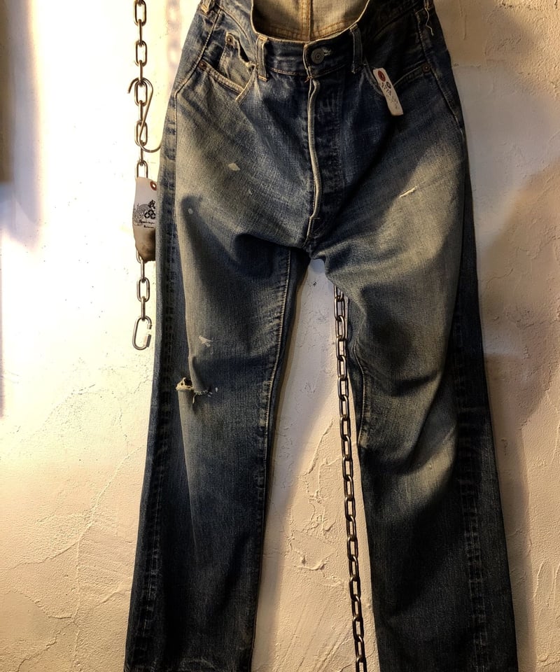 目玉〉リアルヴィンテージ LEVI'S 501 big E 60,s後期モデル