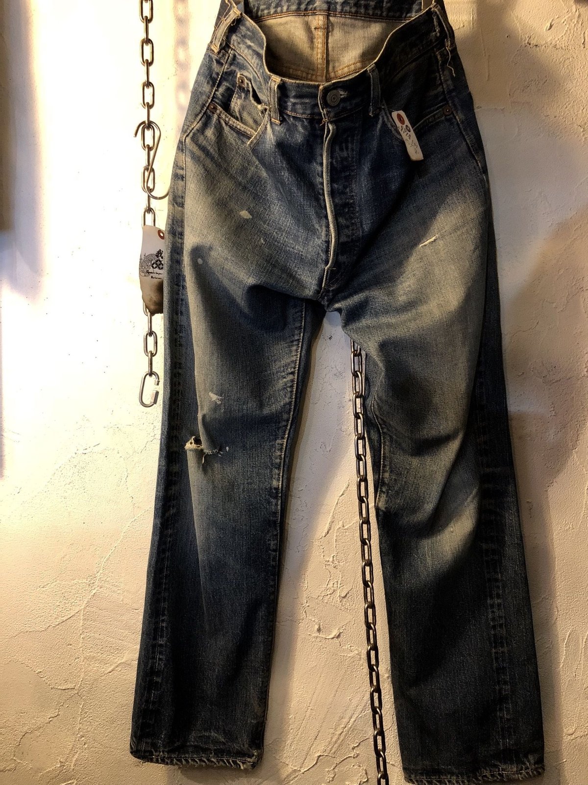 目玉〉リアルヴィンテージ LEVI'S 501 big E 60,s後期モデル
