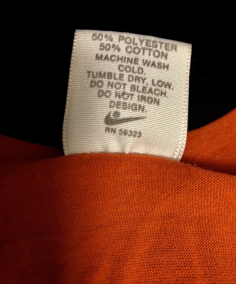 U.S.A.製赤タグエイティーズ目玉黄金サイズ〉80年代U.S.A.製NIKE Tee