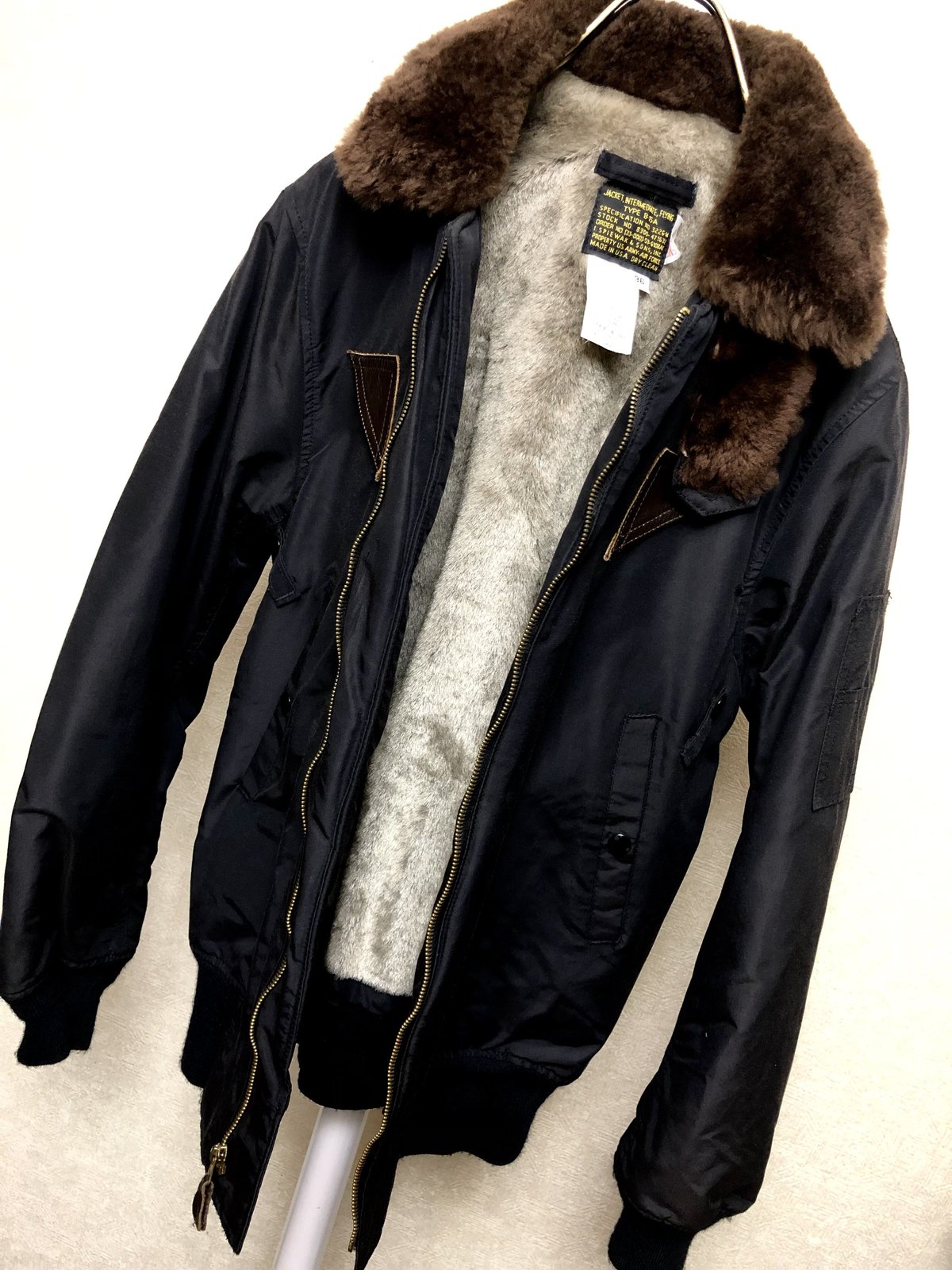 名門民間U.S.A.〉U.S.A.製 SPIEWAK B-15A FLIGHT JACKET 名門民間U.S.A.〉U.S.A.製 SPIEWAK B-15A FLIGHT JACKET