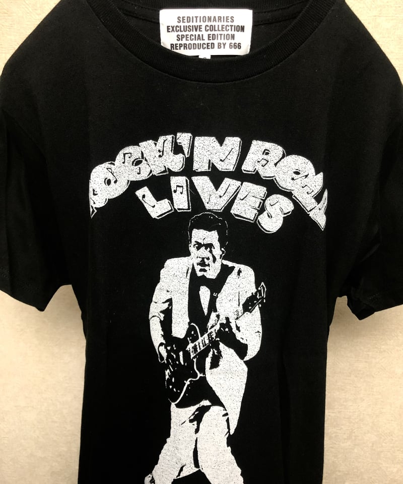 SEDITIONARIES by 666 伝説ロックンローラー Chuck Berry Tee