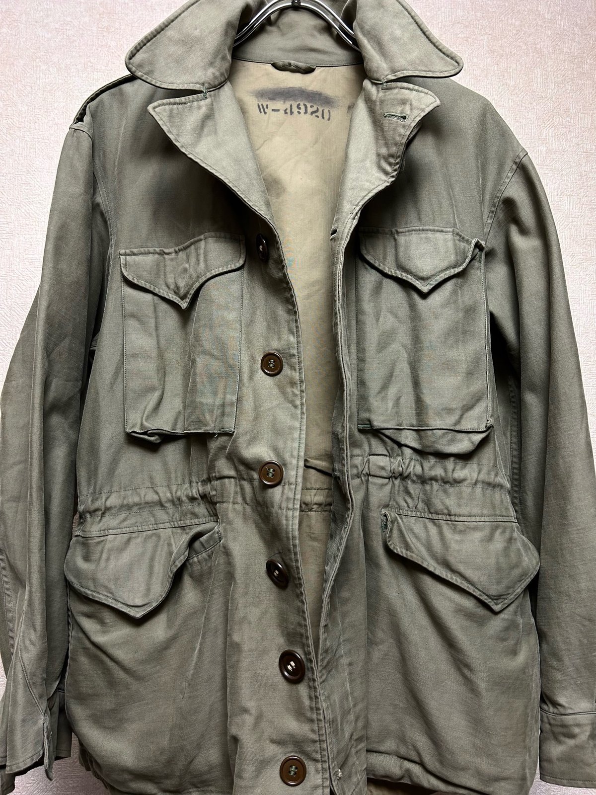 希少 1940年代アーミージャケット 米軍 希少 1940年代アーミージャケット 米軍 VINTAGE 1940's US ARMY