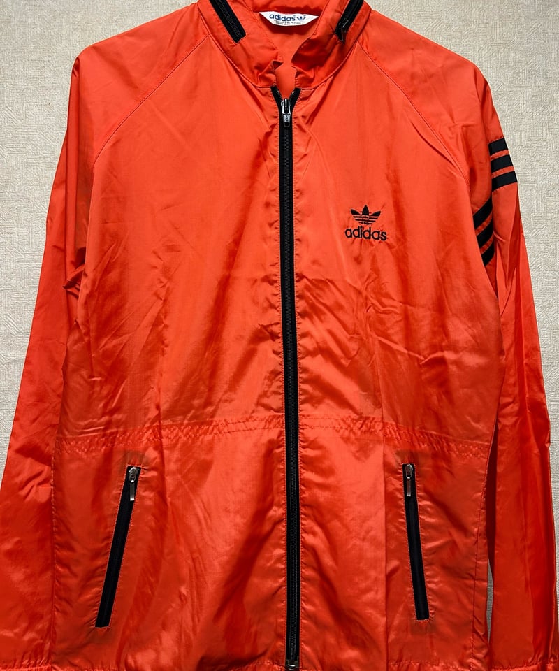 エイティーズデサントタグORANGE × BLACK〉80年代デサントタグ