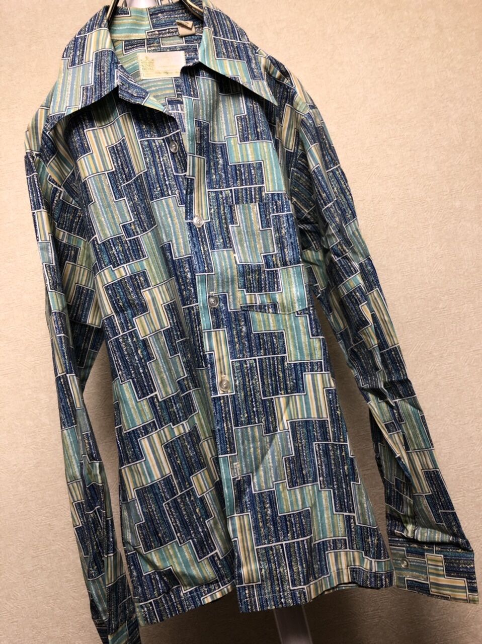 Vintage  70s KINGS ROAD  アロハシャツ SIze L