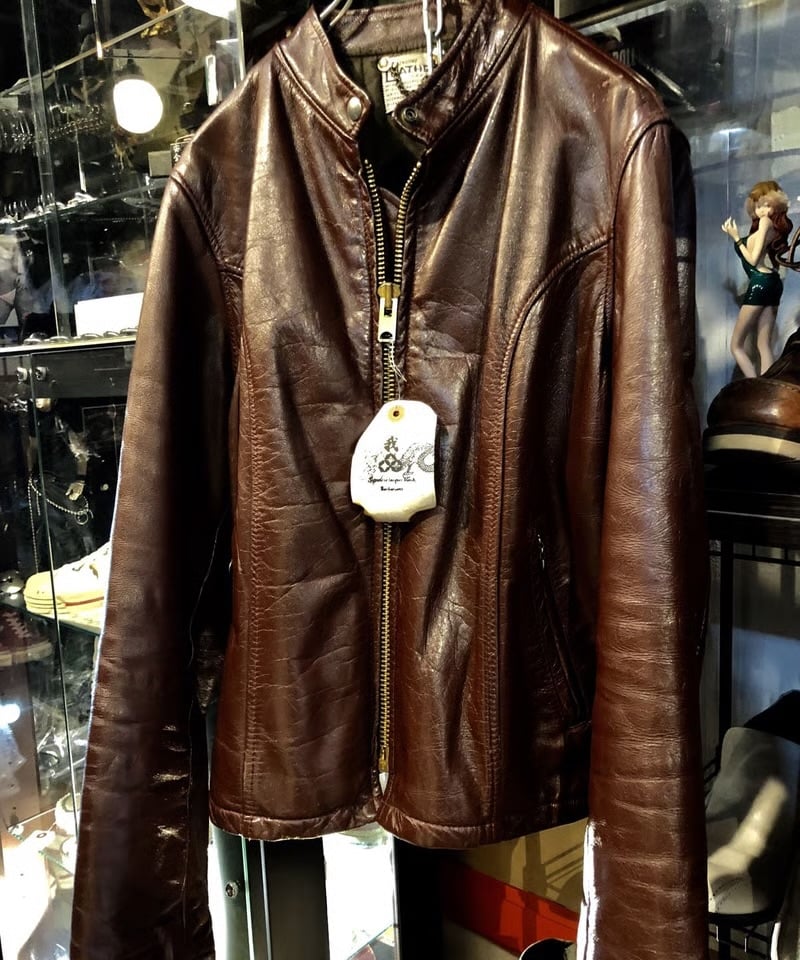 70s スタッズカスタム ヴィンテージ シングルライダース デカTALON セブンティーズシングルライダース極上美品〉70年代U.S.A.製TALON