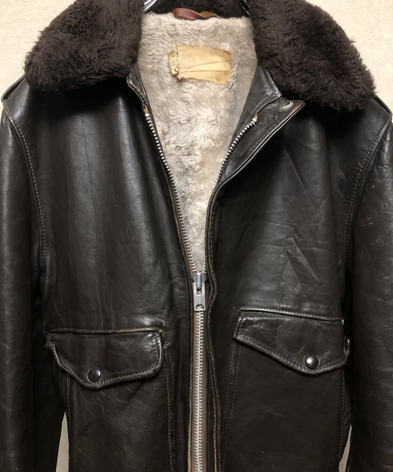 オールドアルミジッパーセブンティーズ〉U.S.A.製70年代後期Schott