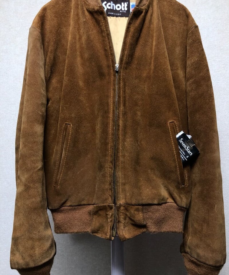 USA製】Schott 42 シアリングコート シープスキン キャメル USA製】Schott 42 シアリングコート シープスキン キャメル