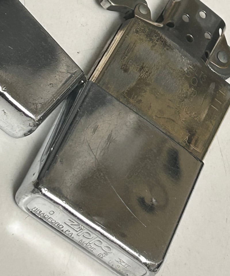 リアルロックンロール経年変化96年製ヴィンテージZIPPO〉U.S.A.1996年