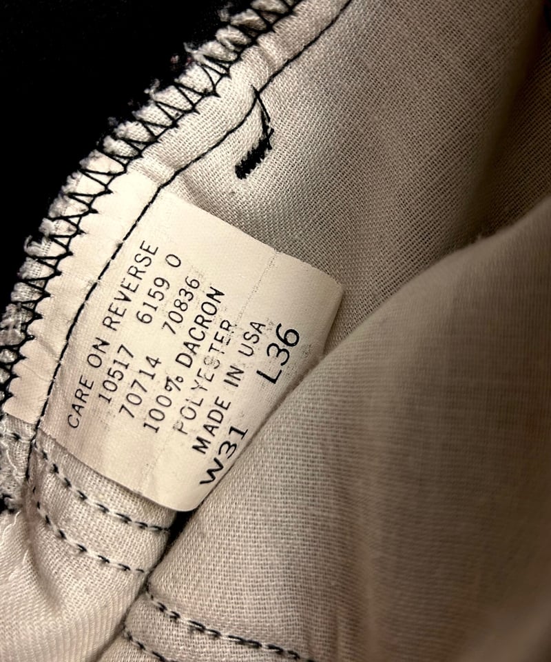 U.S.A.製黒金タブSCOVILLジッパーLevi'sスタプレスト〉U.S.A.製黒金タブ