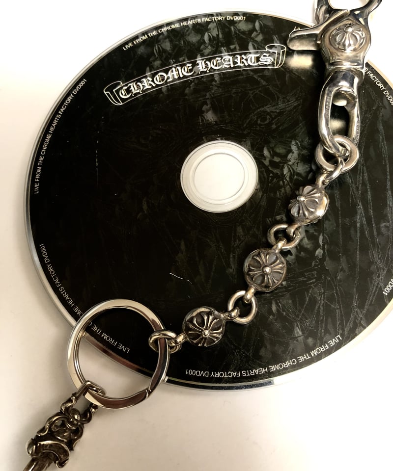 帝王クロムハーツ普遍的人気伝統CROSSBALL KEYCHAIN #2》Chrome