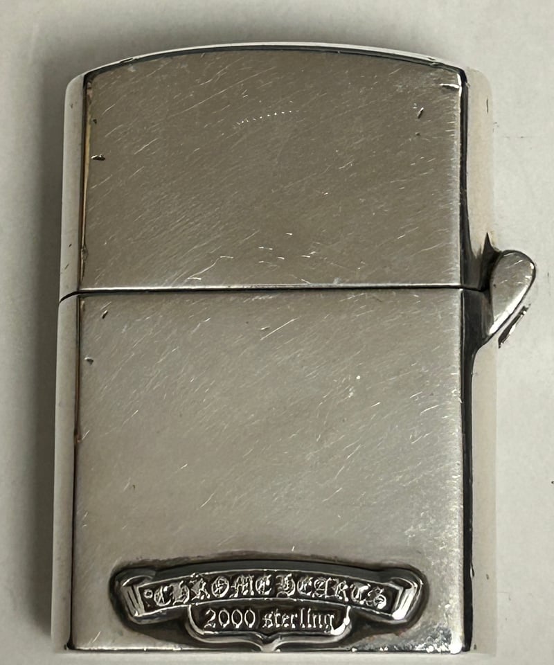 帝王クロムハーツ草創期伝統スターリングシルバーZIPPO〉Chrome Hearts