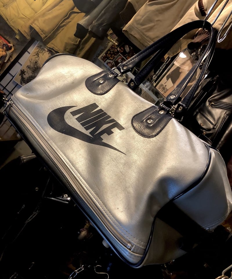 希少vintage NIKE レザーボストンバッグ