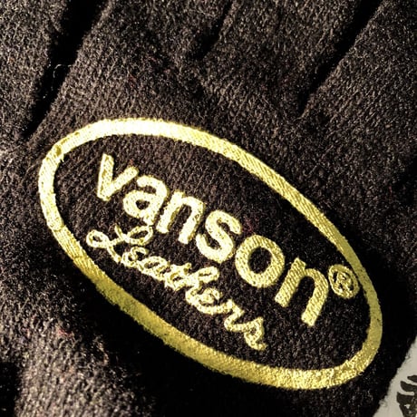 〈vansonオールドモデルスペシャルプライス〉vansonオールドモデルストレッチタイトWOOL GLOVE未使用品スペシャルプライス