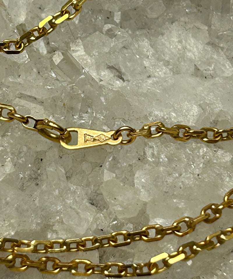 オールドエイティーズ海外刻印750(K18)GOLD JEWELRY〉80年代海外 オールドエイティーズ海外刻印750(K18)GOLD JEWELRY〉80年代海外