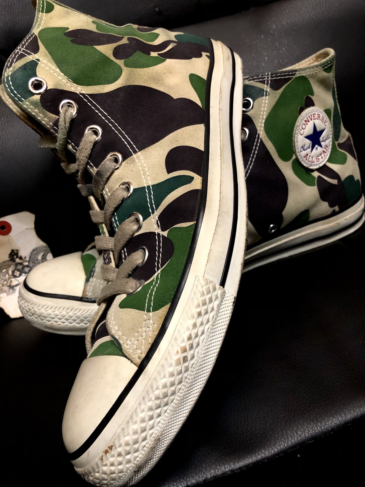 リミテッドモデルスウェードレザーハイカット〉CONVERSE100周年記念 