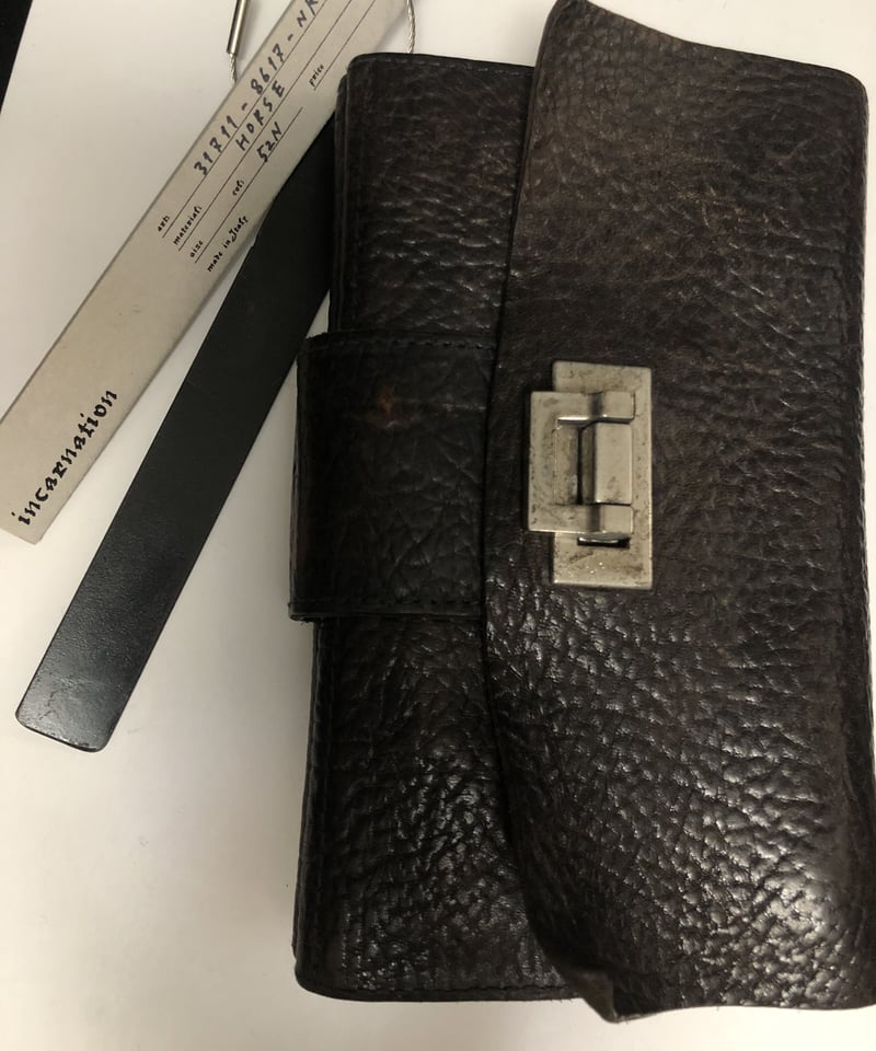 incarnation 長財布 コードバン