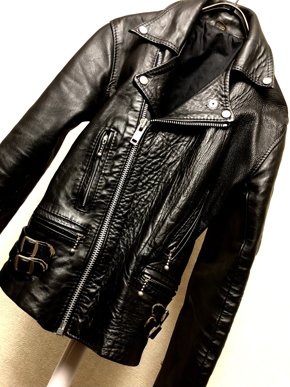 UKセブンティーズシボ革SHEEPパンクスライダース》70,s UKセブンティーズシボ革SHEEPパンクスライダース》70,s