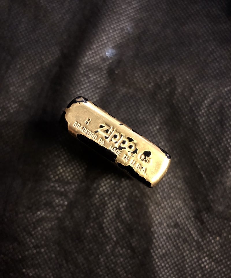 オールドリミテッドモデルZIPPO〉純金箔張り墨絵龍オールドリミテッド