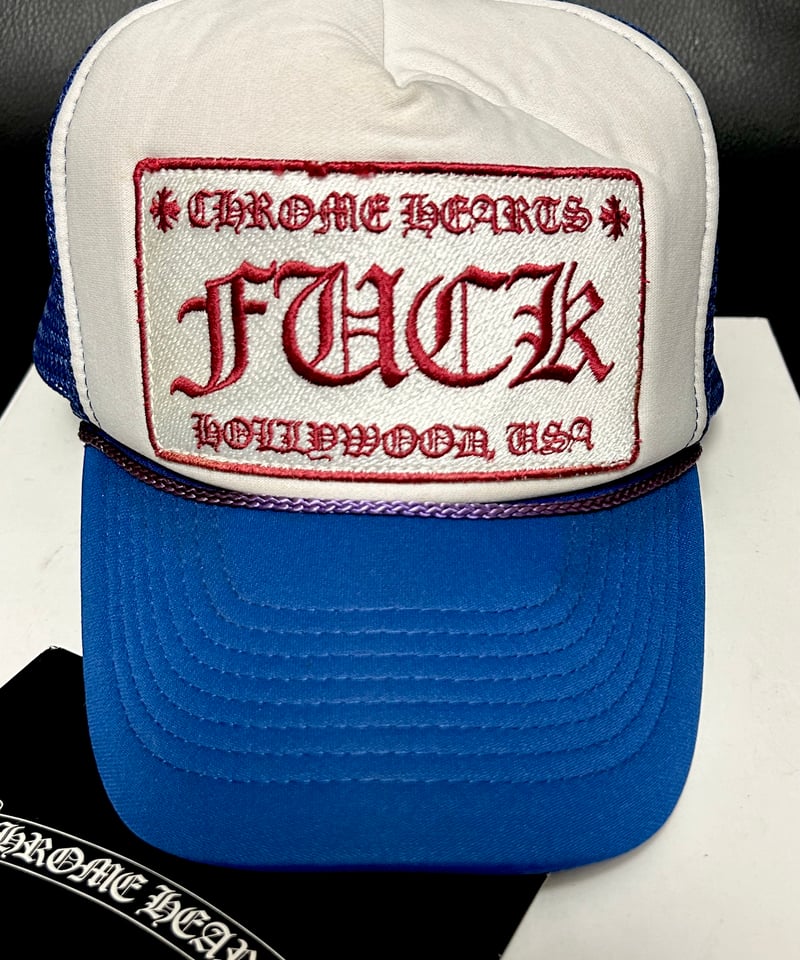 帝王クロムハーツ希少オールドトラッカーメッシュキャップ〉 Chrome