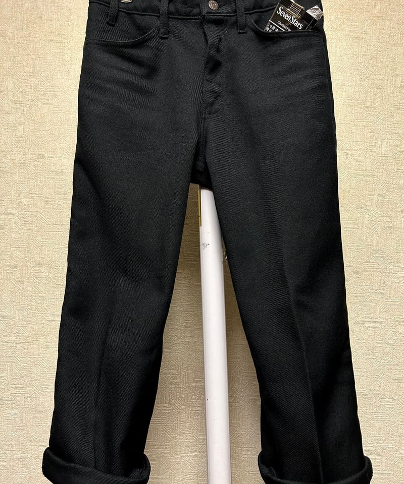 LEVI’S スタプレ スラックス 黒金タグ アメリカ製 SCOVILジッパー U.S.A.製黒金タブSCOVILLジッパーLevi'sスタプレスト〉U.S.A.製黒金タブ