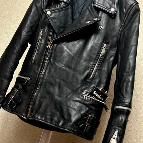 Vintage ダブルライダース イングランド製 ロンジャン 70s 80s ドイツ製 ECHTES LEDER UK ダブルライダース ジャケット