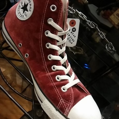 CONVERSE Japan ALL STAR 06,s Limited Model ベロアWINE 美品