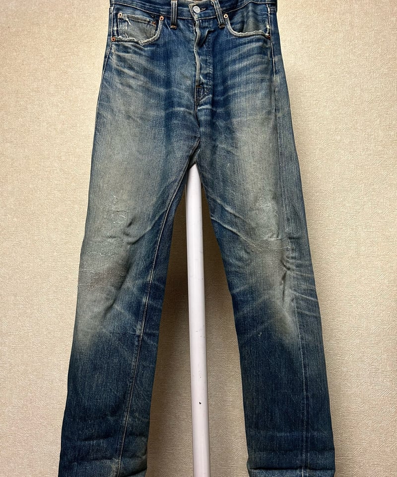 R&R縦落ちエイジング枯渇66前期〉70年代U.S.A.製Levi