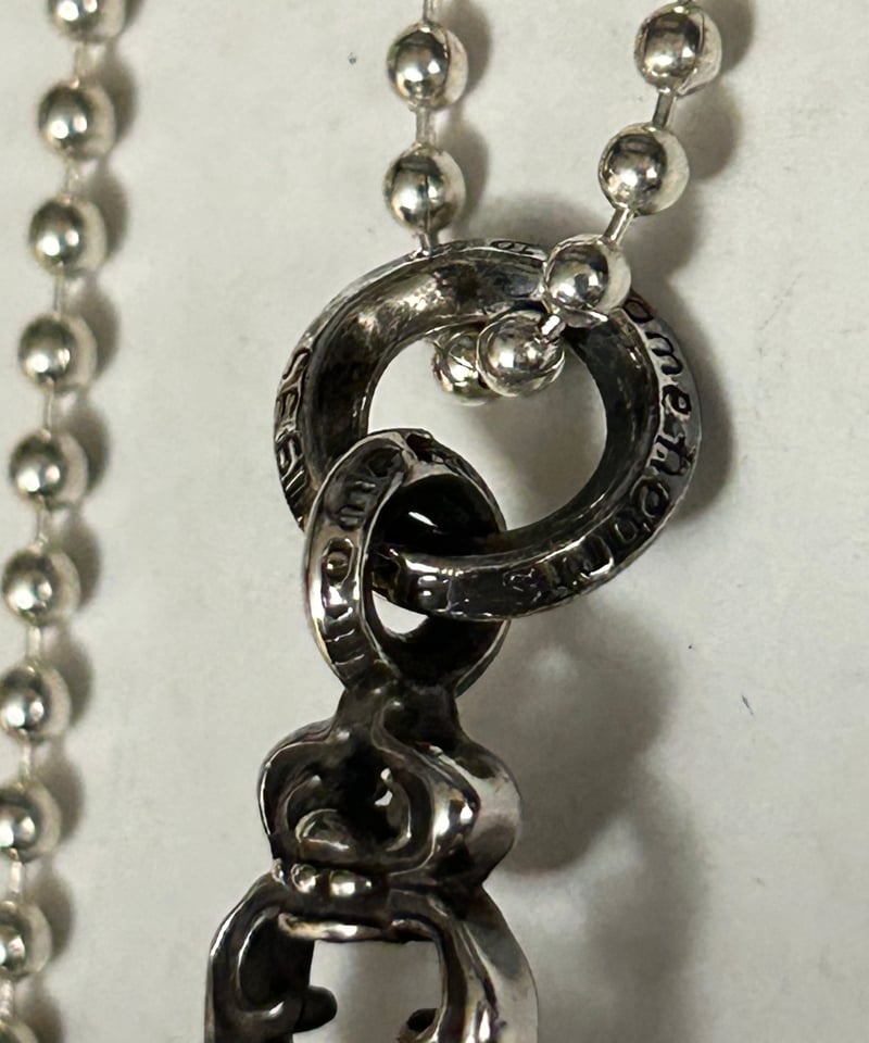 帝王クロムハーツ最高峰透かし彫りペンダント〉Chrome Hearts ROLLER