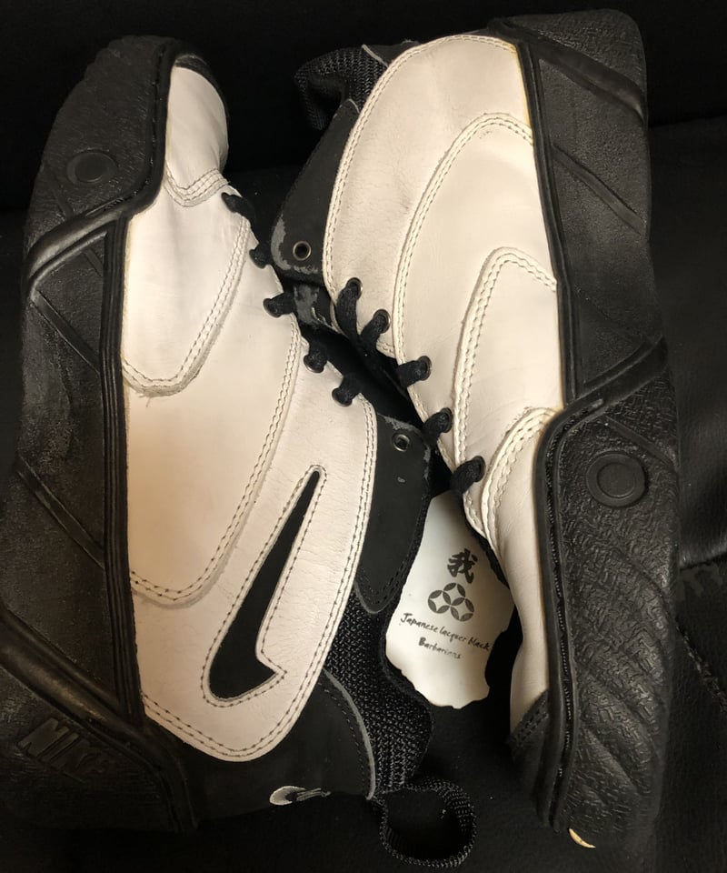 目玉・幻のオールドレアモデル〉95年製NIKE PENETRATOR Mid WHITE黄金