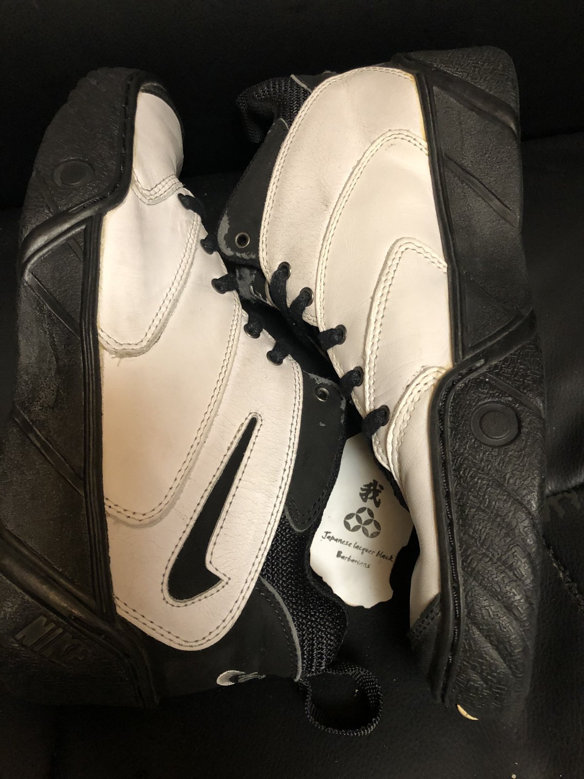 Nike Penetrator 7.5　レザー ホワイト/ブラック 目玉・幻のオールドレアモデル〉95年製NIKE PENETRATOR Mid