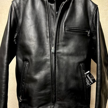 激レア！オールドヴィンテージ！キングサイズ46！立ち襟スタンドシングルライダース 激レア！オールドヴィンテージ！キングサイズ46！立ち襟スタンド